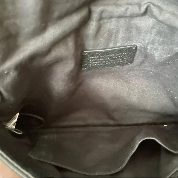 Marc Jacobs Black Leather Convertible Clutch / Crosby- with tags & dust bag - Picture 7 of 14